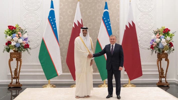 Мирзиёев заявил о прорыве в отношениях Узбекистана и Катара