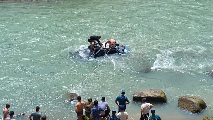 В Сурхандарье погиб водитель Lacetti, упавший в реку во время сердечного приступа
