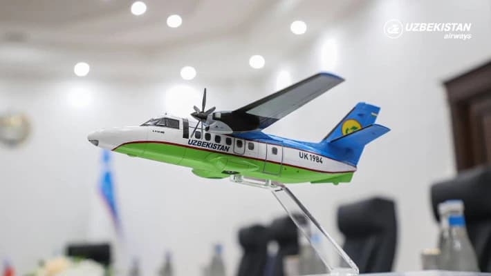 Uzbekistan Airways купит чешские самолеты L-410