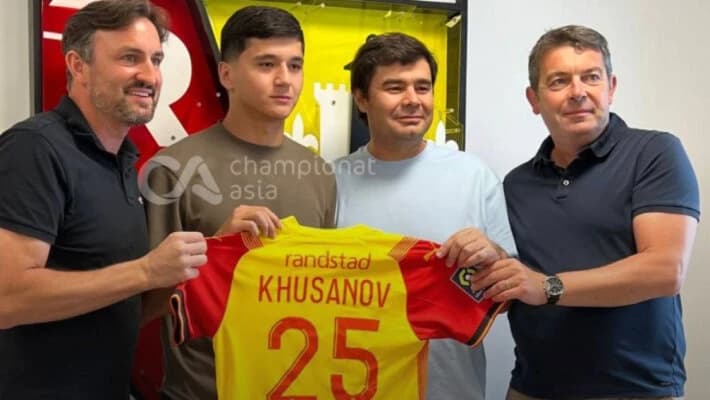 Абдукадир Хусанов перешел во французский клуб «Ланс»