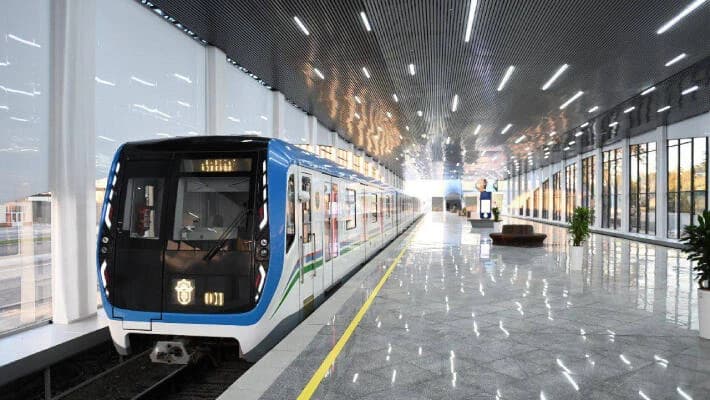 Надземная и подземная линии метро Ташкента соединились в кольцо