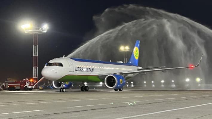 Парк Uzbekistan Airways пополнил очередной Airbus A320neo