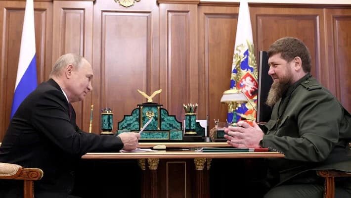 Путин встретился с Кадыровым после скандала с его сыном