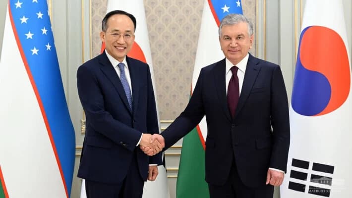 Мирзиёев обсудил с вице-премьером Кореи новую повестку сотрудничества