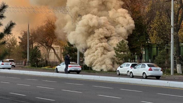 В метро Ташкента прокомментировали задымление возле станции «Космонавтов»