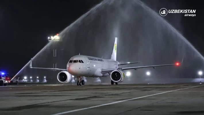 Флот Uzbekistan Airways пополнился седьмым самолетом Airbus A320neo