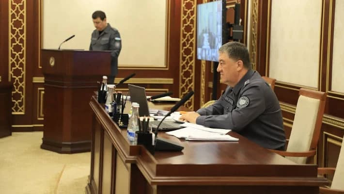 Глава МВД раскритиковал подчиненных за плохую дисциплину, уволены трое руководителей