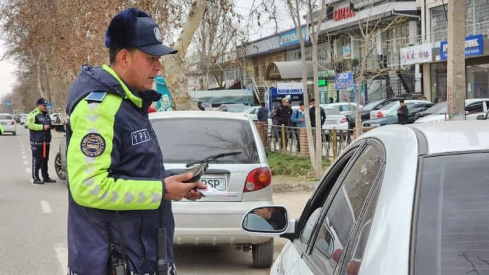 В Кашкадарье четверо мужчин получили 10 суток за оскорбление сотрудников ДПС