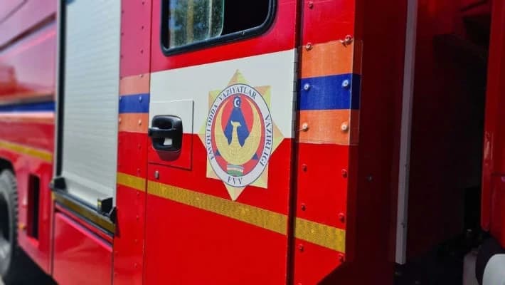 Под Ташкентом огонь с грузовика перекинулся на газовую заправку