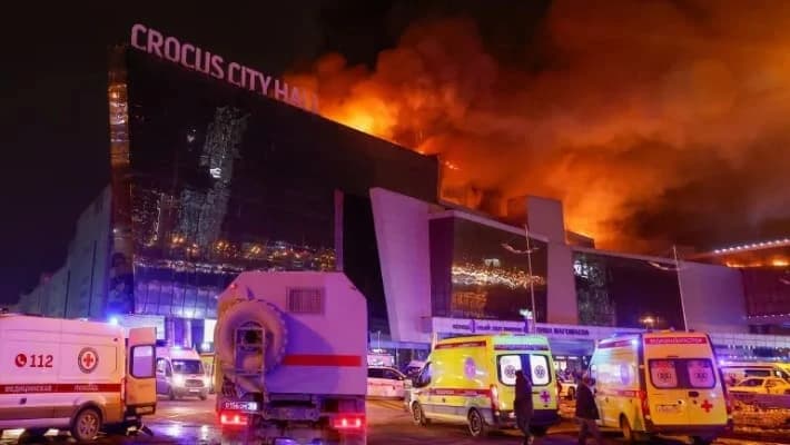 Мирзиёев выразил соболезнования Путину из-за теракта в «Крокусе»