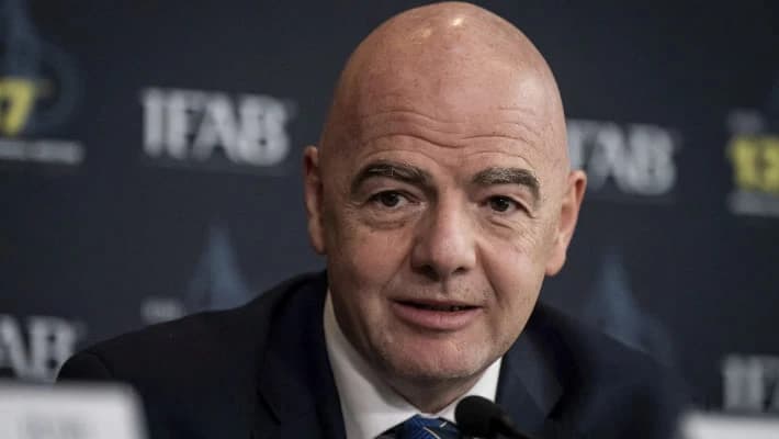 Инфантино пожелал удачи футболистам Узбекистана на Олимпиаде