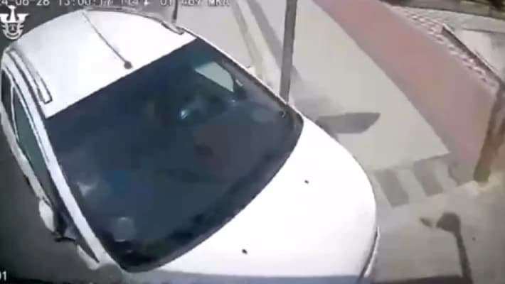 Появилось видео момента ДТП с автобусом в Ташкенте