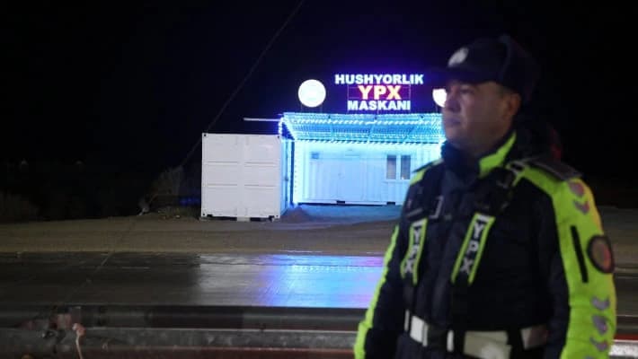 В СБДД заявили о ночных рейдах на дорогах Ташкента
