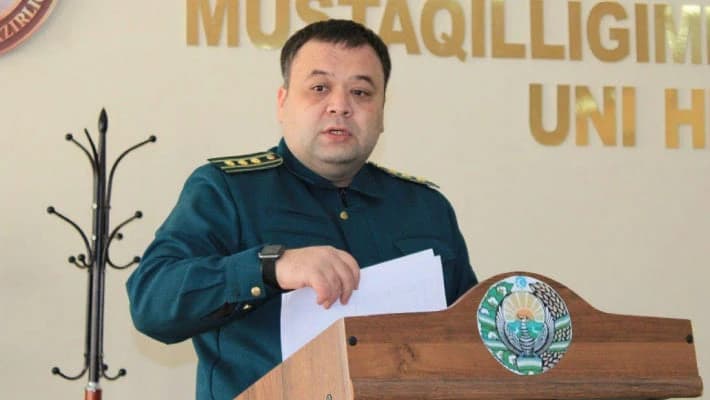 Фарход Хасанов назначен первым заместителем начальника ГУВД Ташкента