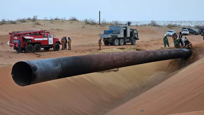 В Бухарской области ликвидирован пожар на магистральном газопроводе