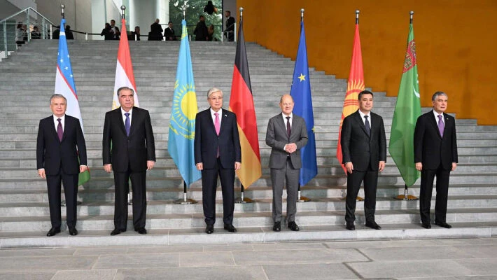 В Берлине прошла встреча лидеров Центральной Азии с канцлером Олафом Шольцем