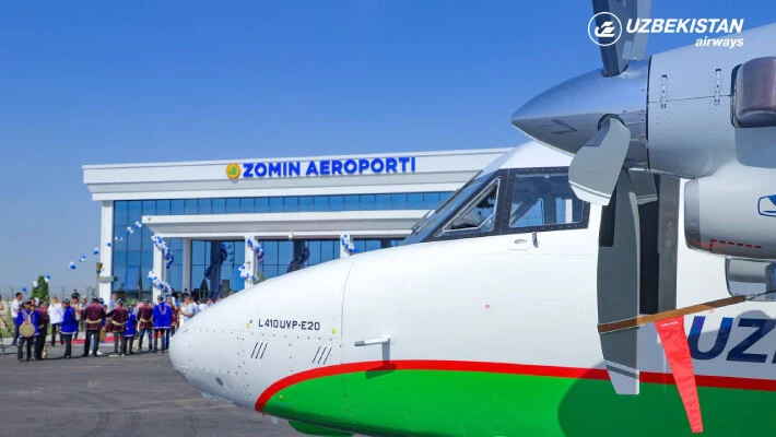Uzbekistan Airways запускает регулярные рейсы в Заамин