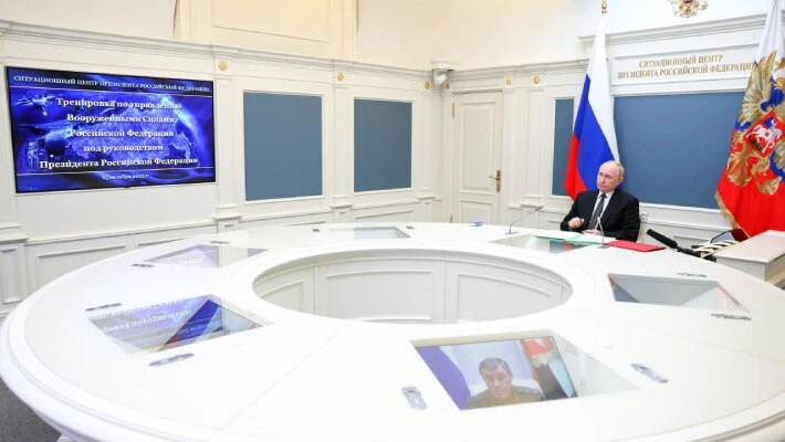Шойгу сообщил Путину об отработке массированного ответного ядерного удара