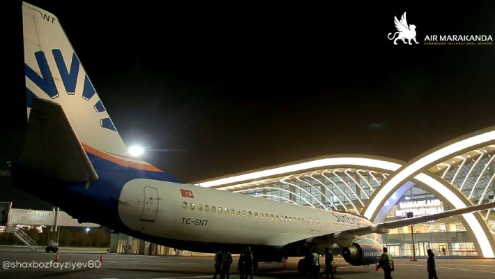 Турецкая SunExpress запустила рейсы из Измира в Самарканд