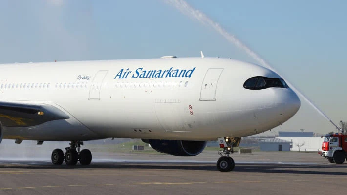 Air Samarkand выполнила первый демонстрационный рейс