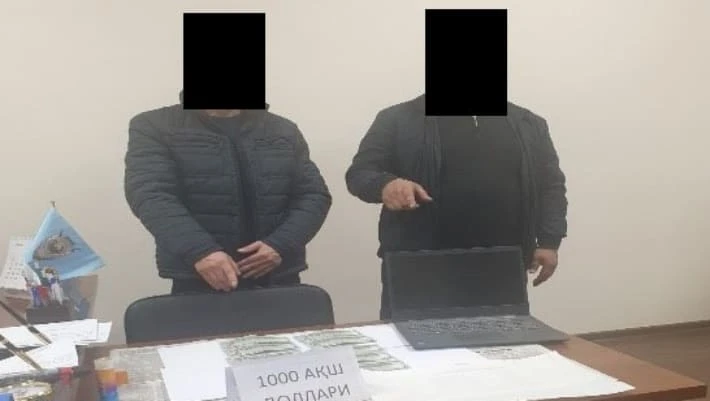 Помощники хокимов задержаны в Самаркандской области при получении взятки