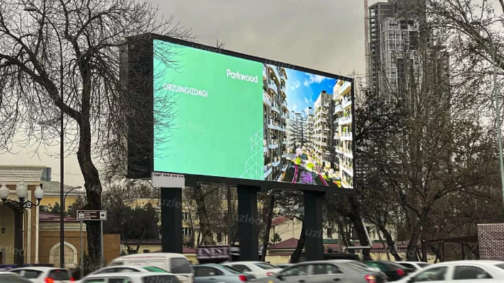 В Ташкенте после жалоб жителей проверят работу LED-экранов