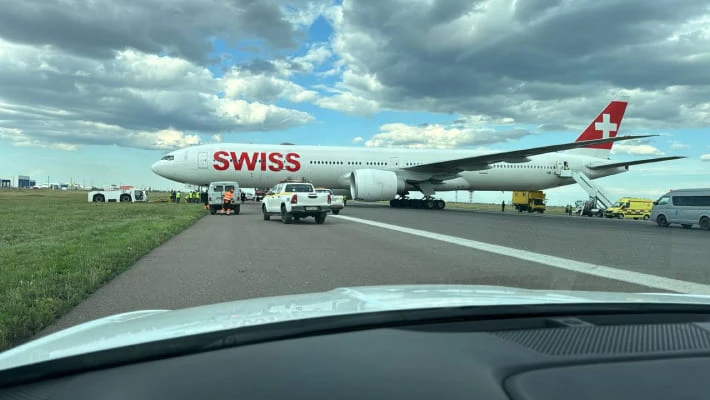Аэропорт Астаны закрыли после экстренной посадки самолета Swissair