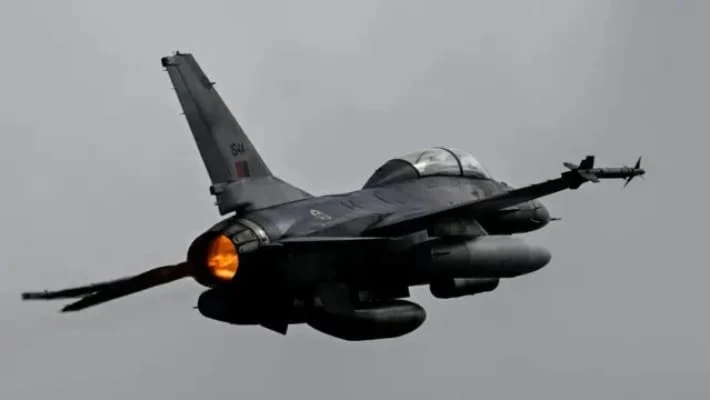 В Украине разбился один из истребителей F-16