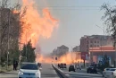 На газовой заправке в Фергане произошел взрыв