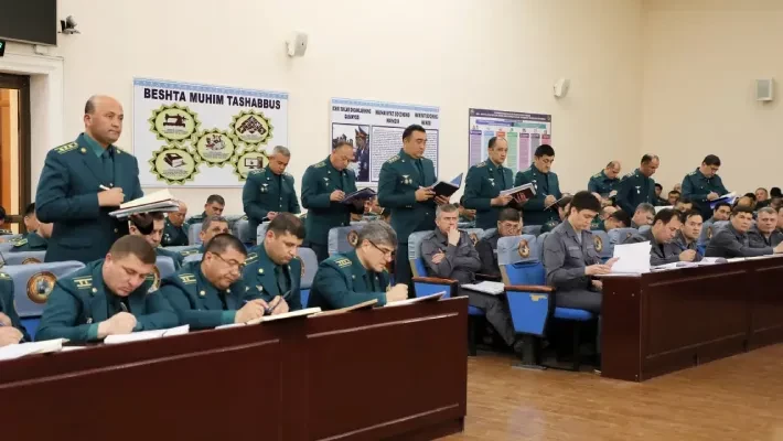 В Кашкадарье уволены ряд высокопоставленных силовиков по итогам проверки