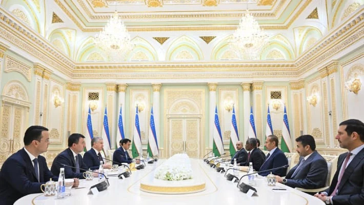 Мирзиёев провел переговоры с представителями Al Mirqab Capital и Blackrock