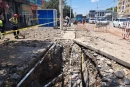 В Ташкенте при испытаниях теплотрассы произошел прорыв трубы