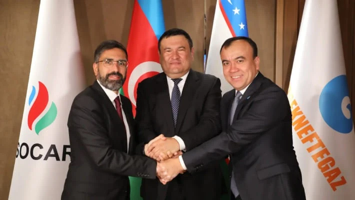 Узбекистан, SOCAR и «Узбекнефтегаз» подписали СРП