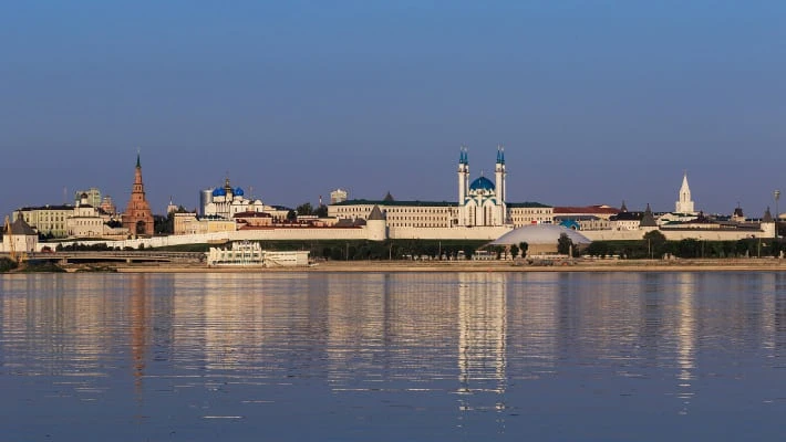 Вид на Казанский Кремль Вид на Казанский Кремль