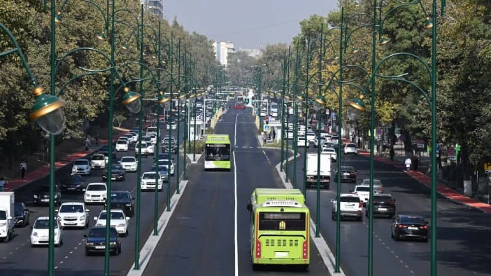 В Ташкенте запущена система скоростных автобусов BRT В Ташкенте запущена система скоростных автобусов BRT