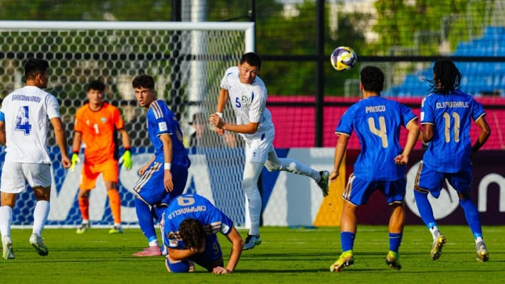 Сборная Узбекистана U-17 уступила Италии