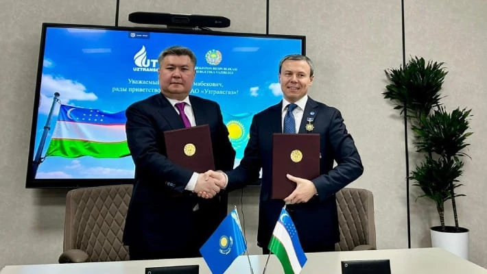 Казахстан и Узбекистан заключили контракт о транзите газа Казахстан и Узбекистан заключили контракт о транзите газа