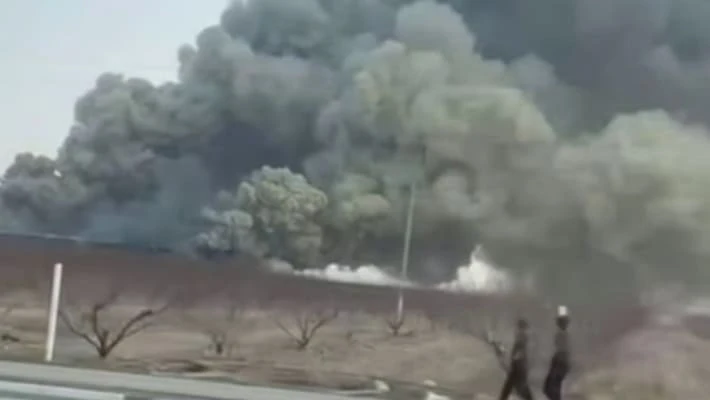 В Ферганской области горел склад с саженцами В Ферганской области горел склад с саженцами