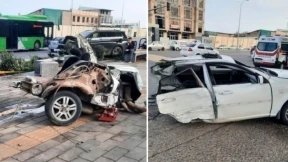 Lacetti разорвало на части после столкновения с Leapmotor Lacetti разорвало на части после столкновения с Leapmotor