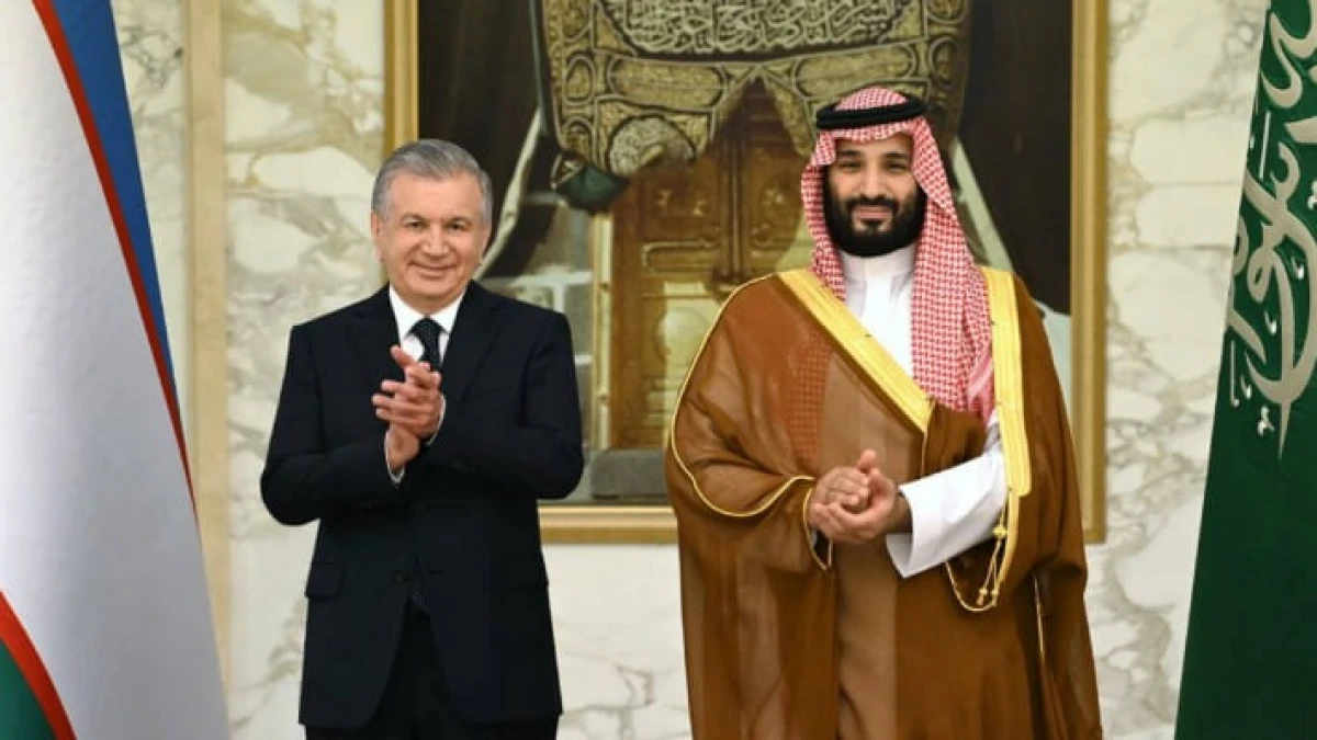 Мирзиёев созвонился с наследным принцем Саудовской Аравии