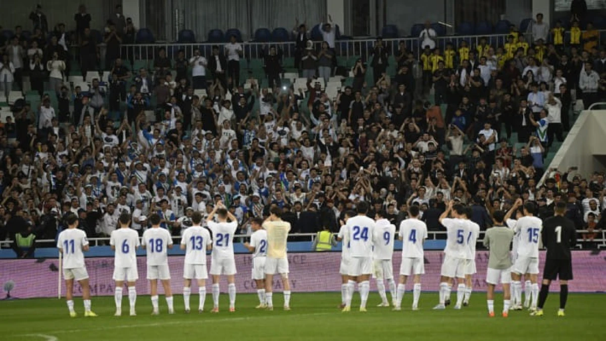 Сборная Узбекистана обыграла Габон в первом матче турнира FIFA Series