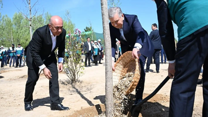 Мирзиёев дал старт созданию Национального дендрологического парка Мирзиёев дал старт созданию Национального дендрологического парка