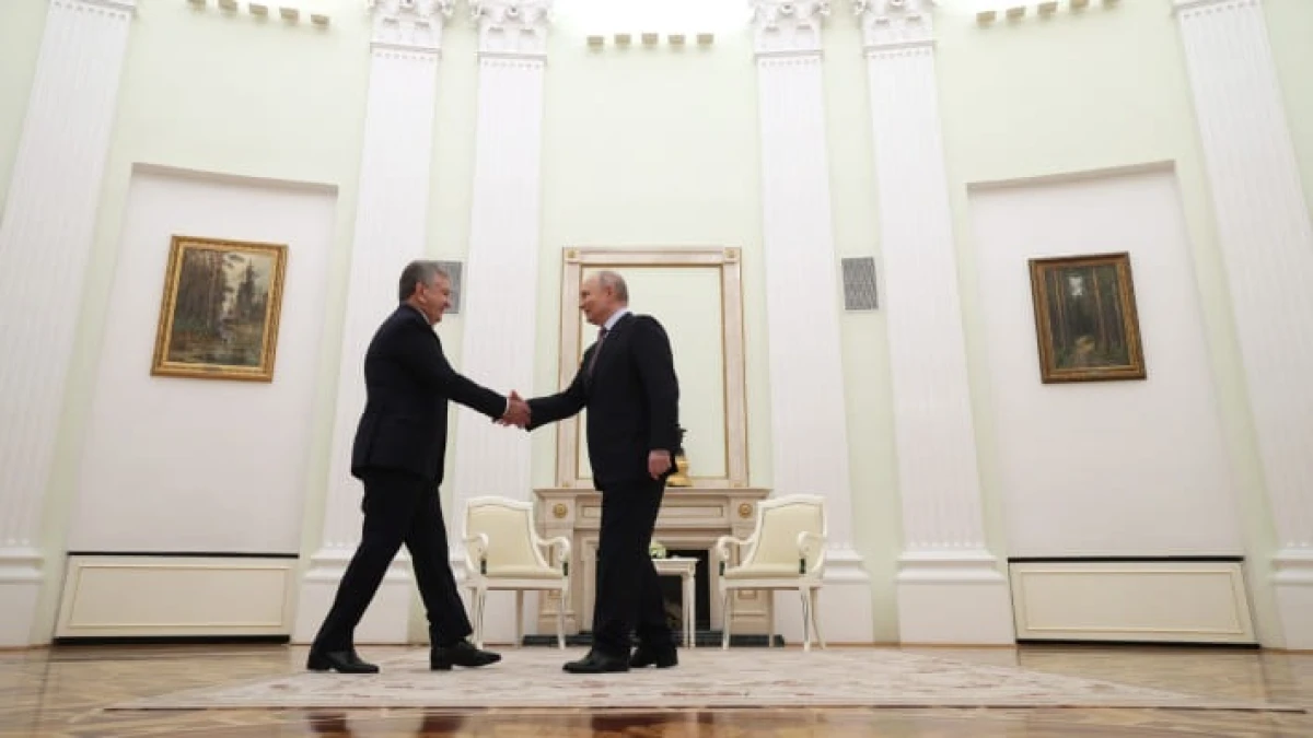 Путин назвал приезд Мирзиёева на парад Победы «знаком особых отношений»