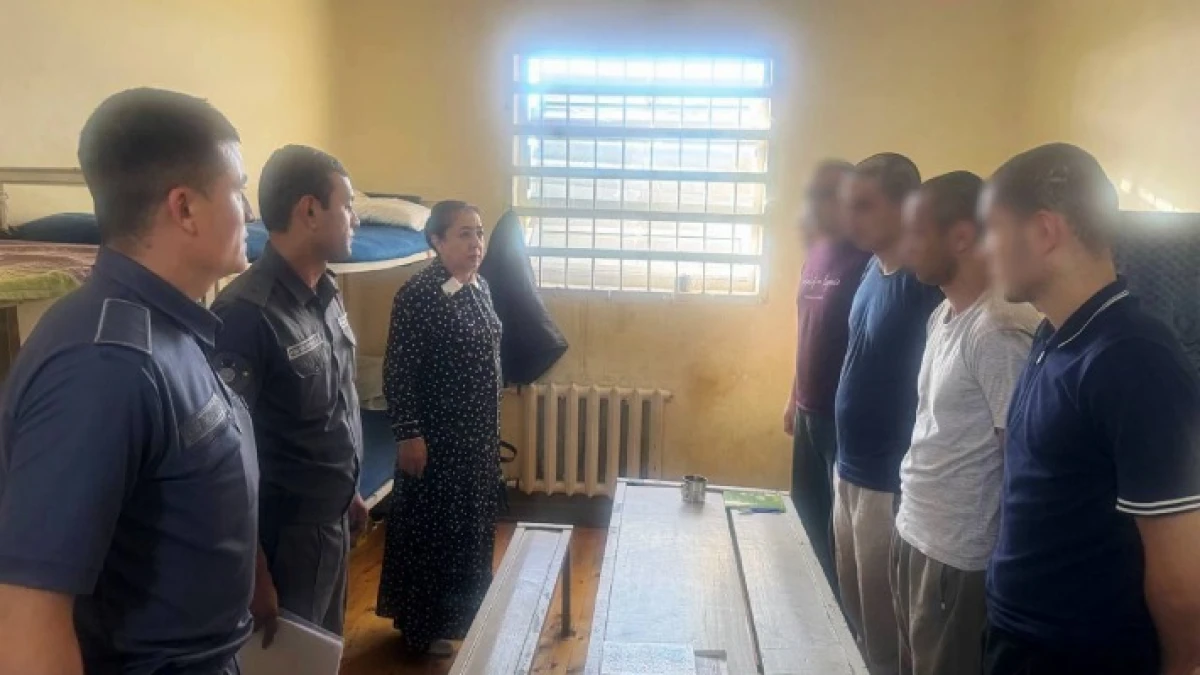 В отношении сотрудников СИЗО Бухары начата проверка по факту