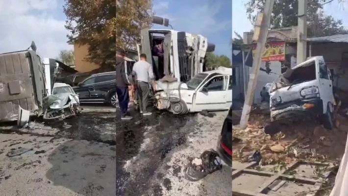 В Андижанской области три человека погибли в ДТП В Андижанской области три человека погибли в ДТП
