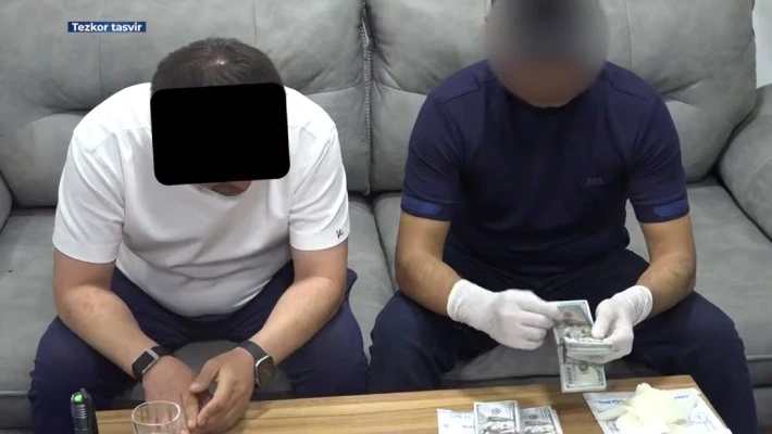 Замхокима Ташкентского района задержали с 25 тысячами долларов Замхокима Ташкентского района задержали с 25 тысячами долларов